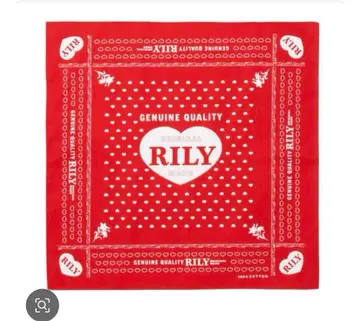 이마이치 류지 rily 반다나 빨간색
