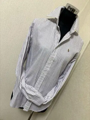 랄프 로렌 스트라이프 버튼다운 셔츠