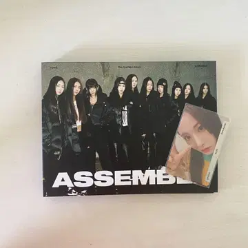 triples assembly 나경 앨범 트레이딩 카드