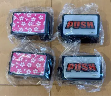 캡슐 토이 4개 세트 벚꽃 패턴 PUSH