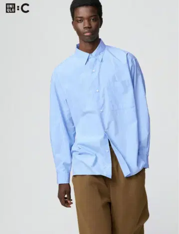 UNIQLO C 브로드 오버사이즈 셔츠