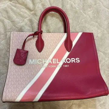새상품급 MICHAEL KORS MIRELLA EW 토트 미디엄