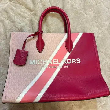새상품급 MICHAEL KORS MIRELLA EW 토트 미디엄
