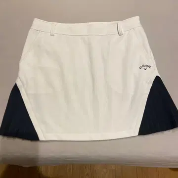 Callaway 골프 스커트 LL 화이트/블랙