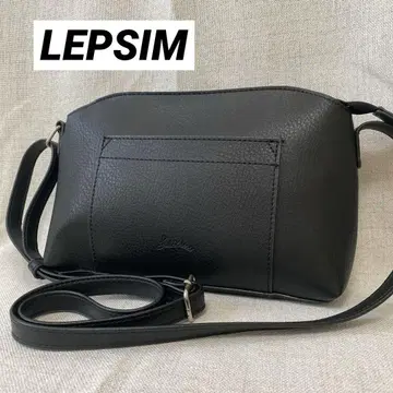 LEPSIM 렙심 숄더백 사선 가케백 블랙 심플