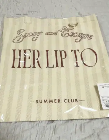 Herlipto ice cream Scoop and Escape Tote