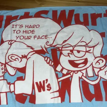 WurtS 빅 타월 스카이블루