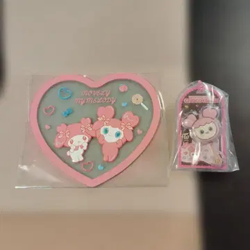 twice 초코 가케 보로 & 코스터 산리오 모모