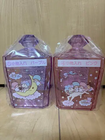 산리오 복권 키키&라라 리틀트윈스타 소품함 세트