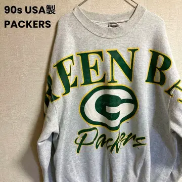 90s USA 프룻 오브 더 룸 NFL 패커스 맨투맨