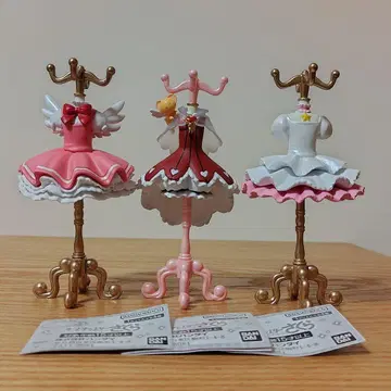 카드캡터 사쿠라 캡슐 토르소 마네킹 3종 세트