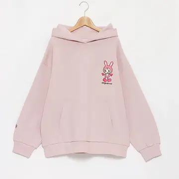 mezzo piano junior 베리에짱 후드티 핑크 메조피아노