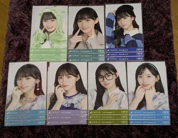 노기자카46 카와사키 사쿠라 브로마이드 7종 컴프