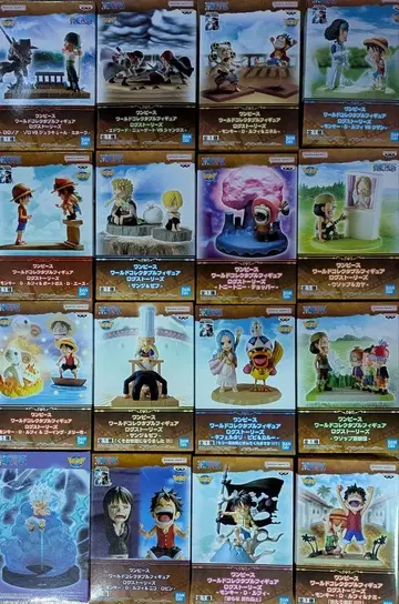 원피스 피규어 16개+6개 세트