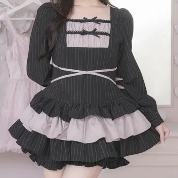 pium 사다리 리본 티어드 셋업 핑크