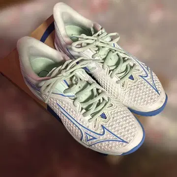 Mizuno 테니스화 화이트/라이트 그린