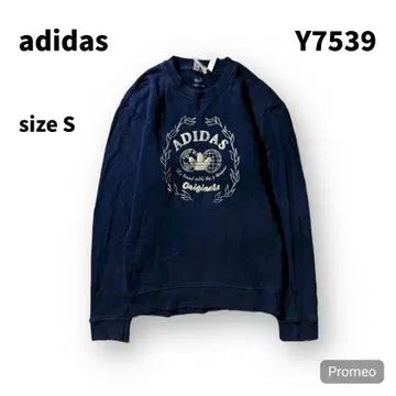 [ 즉시 구매 OK ] adidas 맨투맨 트레이닝복 사이즈 S 네이비