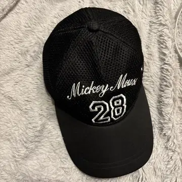 미키마우스 캡 블랙 28