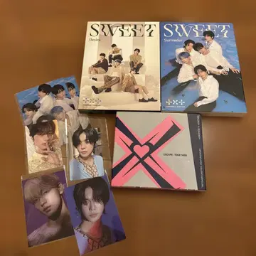 TXT CD 트레카 세트