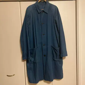 BRU NA BOINNE 브루나보인 아르티잔 데님 코트 size1