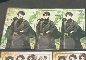 진격의 거인 프린세스 카페 요괴 카페 리바이 엽서