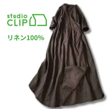 Studio CLIP 스튜디오 클립 린넨 100% 내추럴 OP