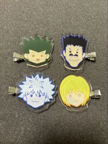 헌터헌터 앞머리 클립 곤 키루아 크라피카 레오리오 점프샵