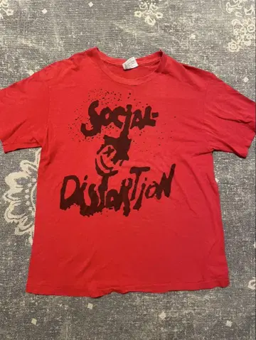 socil distortion 밴딩T 80s