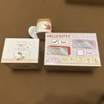 HELLO KITTY 굿즈 3세트