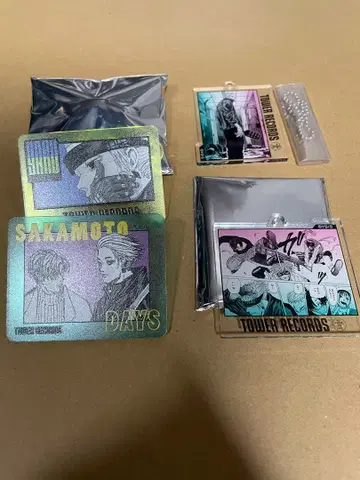 sakamoto days 아크릴 키링 아크릴 배지 타워 레코드