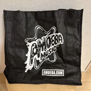 AMOEBA MUSIC 토트백 블랙