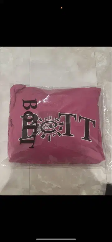 새상품급 bott 핑크 후드티