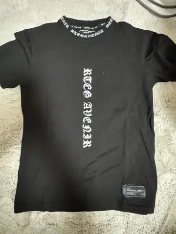 RTEG 블랙 T셔츠 사이즈 S