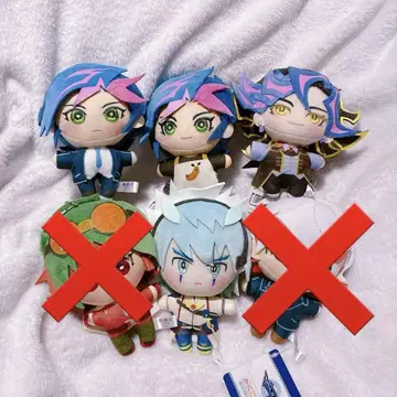 유희왕 VRAINS 미니콜레 봉제 인형 마스코트 후지키 playmaker