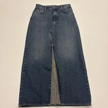 ZARA 데님 롱 스커트