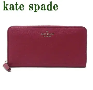 kate spade 버건디 장지갑