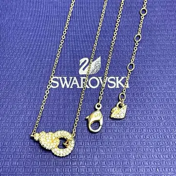 60/SWAROVSKI/스와로브스키/목걸이/골드/트위스트