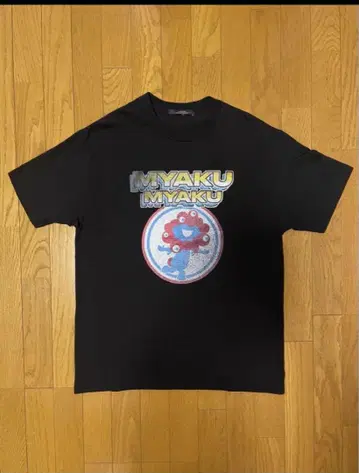 MYAKU MYAKU 티셔츠 블랙