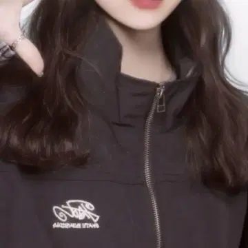 WHO'S WHO gallery 나일론 베스트 블랙