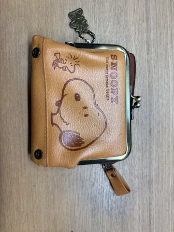 스누피 합성 피혁 지갑 PEANUTS