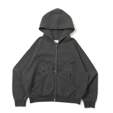 bless u pigment zip hoodie 정품
