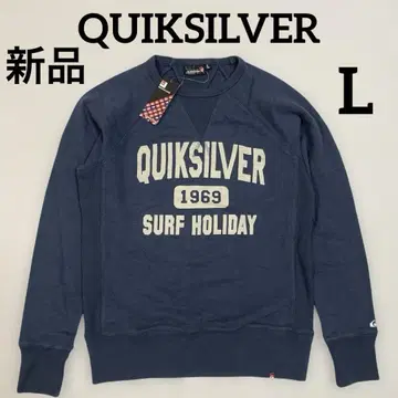 QUIKSILVER 퀵실버 양쪽 V 가제트 맨투맨 L 네이비