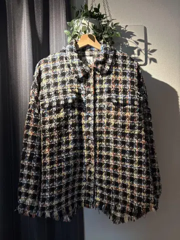 [ ZARA 트위드 자켓 ]