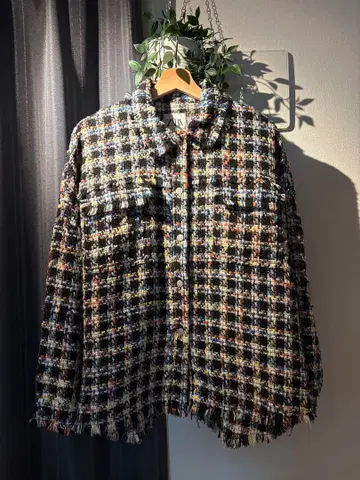 [ ZARA 트위드 자켓 ]