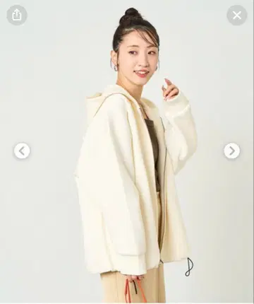 FREAK'S STORE 한정판 종이상자 맨투맨 풀 집업 후드티