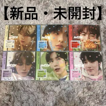 [ 미개봉 ] NCT WISH WISH 초회 한정판 CD 전 멤버