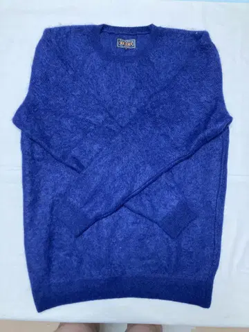 BEAMS 알파카 니트 스웨터 XL 보라색