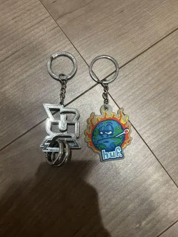 HUF 카라비너 키링 세트