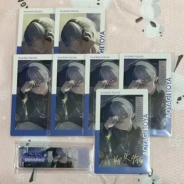 프로세카 아오야기 토야 에피카 금박 배너 배지