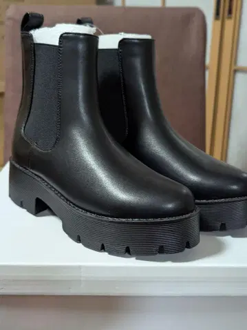 Vis 블랙 부츠 S 사이즈